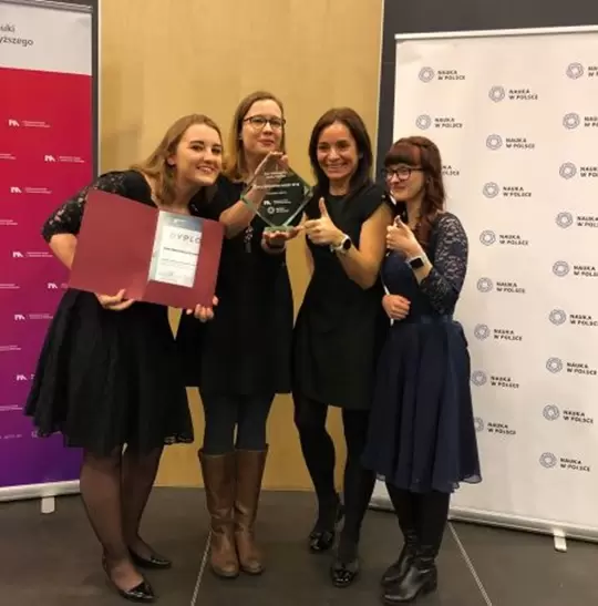 Koło naukowe UAM z nagrodą Popularyzatora Nauki! 