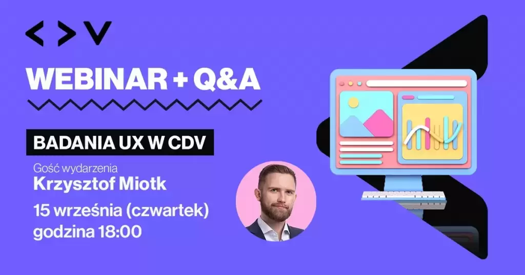 Collegium Da Vinci - Badanie UX: spotkanie online i sesja Q&A! 