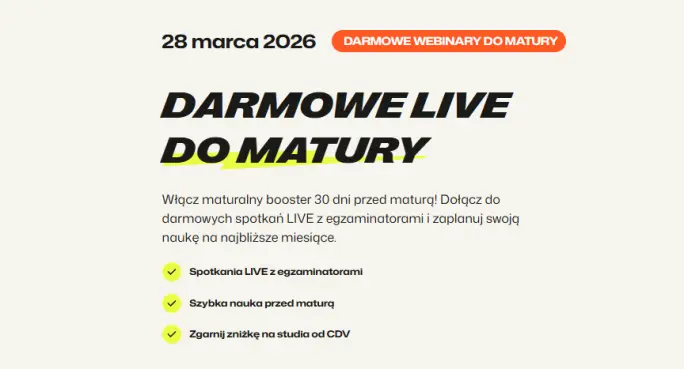 Przygotuj się do egzaminu dojrzałości z Collegium Da Vinci!