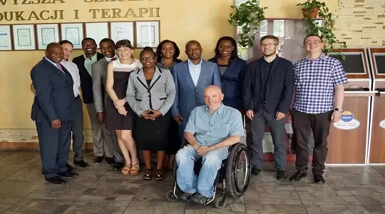 Wizyta delegacji rządu Namibii w WSEiT w Poznaniu 